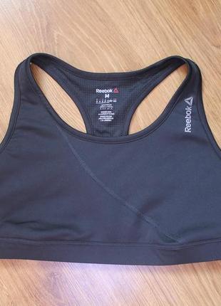 Топ reebok womens running essentials sports bra2 фото
