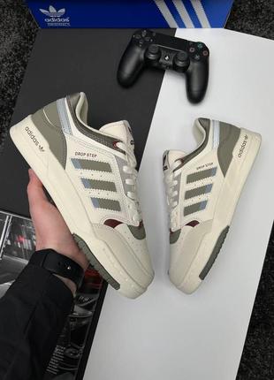 Adidas originals drop step beige olive