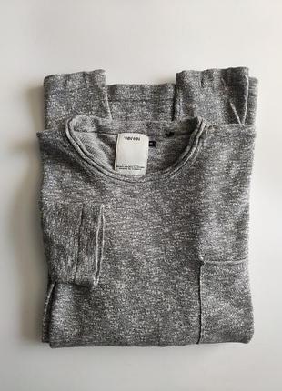 Джемпер win win roll neck р. l серый меланж