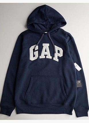 Худі  gap logo fleece hoodie tapestry navy 5109815212 фото