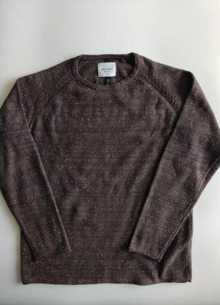 Пуловер мужской vailent roll neck р. m коричневый букле1 фото