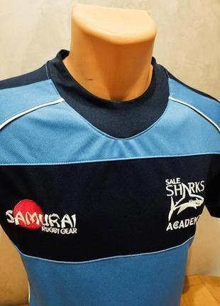 Стильна якісна спортивна футболка англійської торгової марки samurai sportwear3 фото