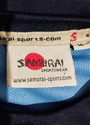 Стильна якісна спортивна футболка англійської торгової марки samurai sportwear5 фото