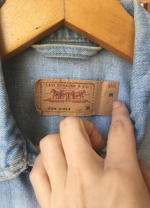 Джинсова курточка levi’s2 фото