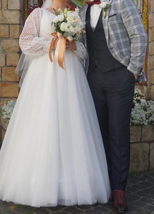 Весільна сукня в українському стилі5 фото