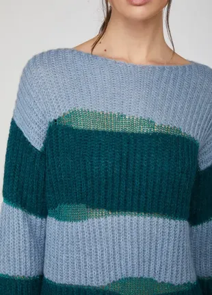 Стильний светр з мохеру2 фото