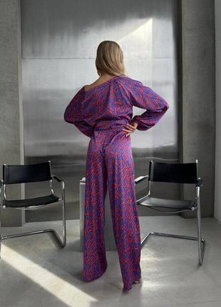 Жіночий костюм «lara» шовк армані  модель: 207825 фото