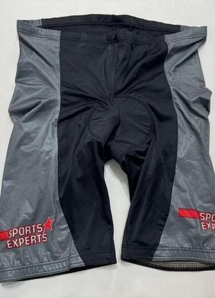 Велошорты sports experts, coolmax, xl-xxl, в поясе 44-56 см, состояние очень хорошее