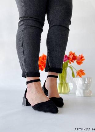 Жіночі туфлі з ремінцем2 фото