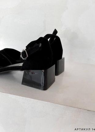 Жіночі туфлі з ремінцем5 фото