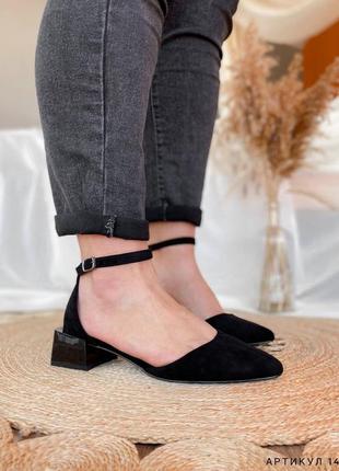 Жіночі туфлі з ремінцем8 фото