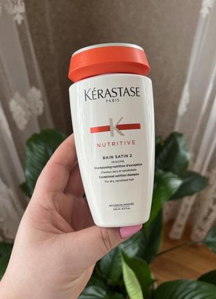 Шампунь-ванна для сухих и чувствительных волос kerastase nutritive bain-satin 21 фото