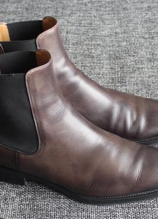 Ботинки челсі magnanni оригінал нат шкіра made in spain