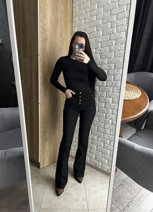 Джинси кльош zara flare xs 34 s 36 m 383 фото