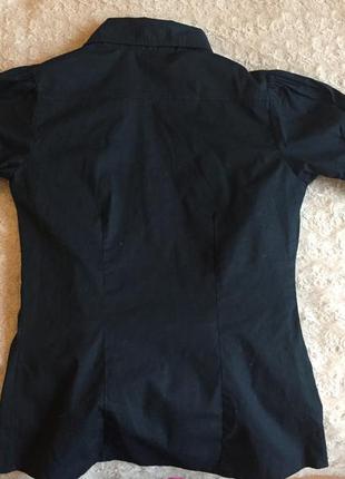 Стильная чёрная рубашка от atmosphere3 фото