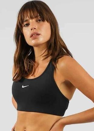 Nike swoosh medium support sports bra спортивний топ бра