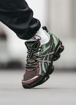 Чоловічі кросівки asics gel-quantum kinetic brown green