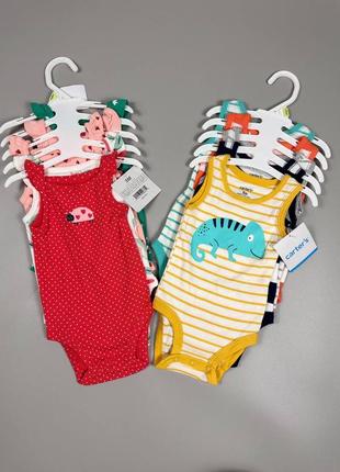 Дуже стильні і практичні набори з 5 боді американського бренду carter’s