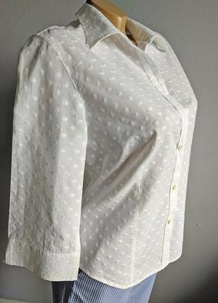 Блуза із 100% бавовни з вишивкою плюмети*6 фото
