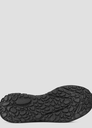 Кросівки низькі чоловічі літні чорні сітка китай restime — розмір 42 (27 см) (модель: restaml24024black)7 фото