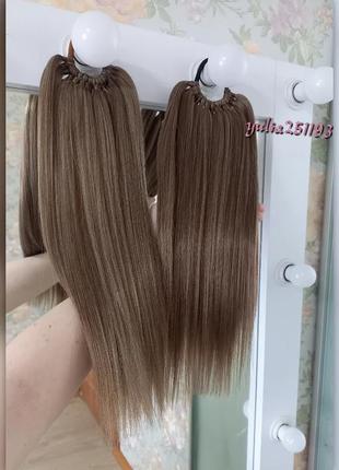 Накладний хвіст афрохвіст шиньон