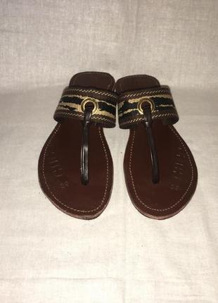 Шльопанці *gucci* шкіра р. 38 (25.00 см)