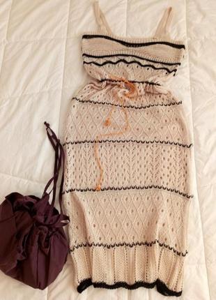 Couture original, italy, вязаное платье премиум - бренд1 фото