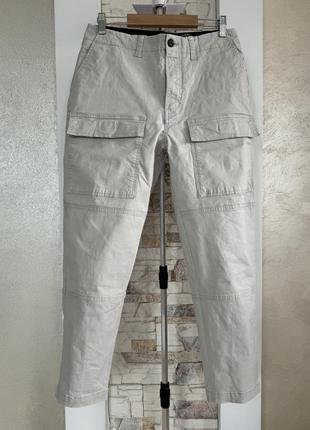 Чоловічі бавовняні брюки з кишенями pull&be2 фото