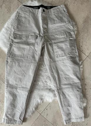 Чоловічі бавовняні брюки з кишенями pull&be3 фото