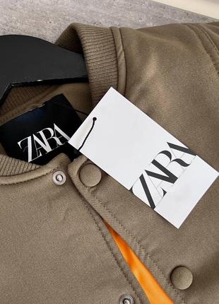 Бомбер zara | бомбер | куртка зара7 фото