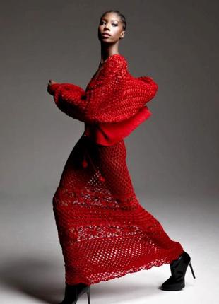 Couture original, italy, вязаное платье премиум - бренд