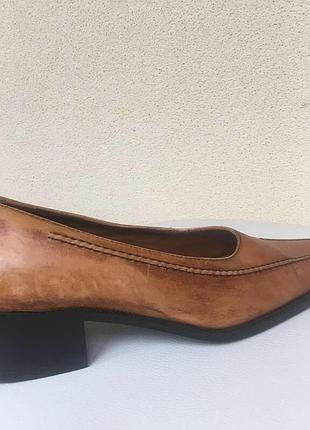Стильні черевички з натуральної шкіри, італія