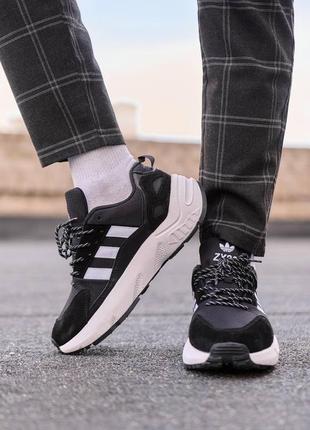 Adidas zx22 boost black white