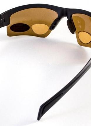 Окуляри біфокальні поляризаційні bluwater bifocal-2 (+2.0) polarized (brown) (коричнева біфокальна лінза з діоптріями)4 фото