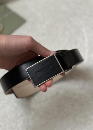 Ремінь dkny, шкіряний , оригінал