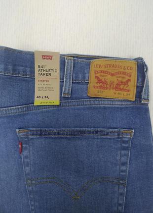 Джинси преміум якості 541™ athletic taper levi’s flex men's jeans6 фото