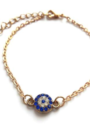 Оригинальный женский браслет ui673 цепочка, подвеска в виде глаза, всевидящее око