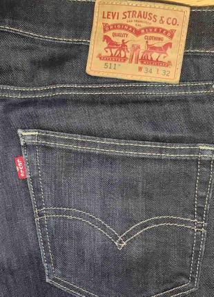 Levis 511 джинси оригiнал w34 l328 фото