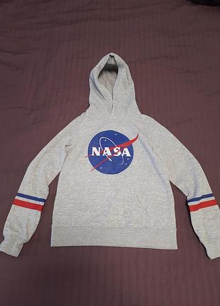 Худи  толстовка с принтом nasa
