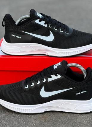 Кросівки nike air zoom чорно-білі3 фото