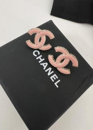 Серьги оригинал chanel новые с чеком3 фото