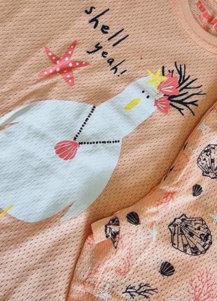 Пижама для девочки, рост 110-116, цвет персиковый9 фото