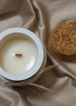 Свечи из соевого воска "цитрон и мандарин"