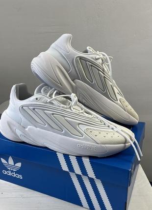 Мужские кроссовки adidas ozelia triple white