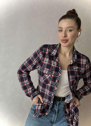 Картата сорочка рубашка в клетку клетчатая