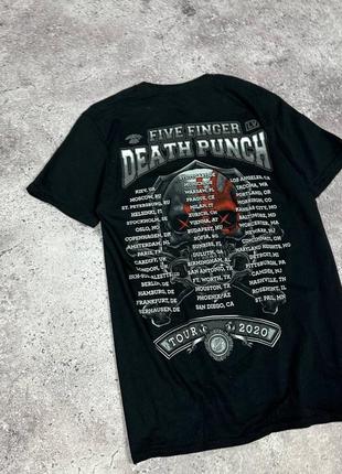 Five finger death punch офф мерч футболка рок rock ffdp metal hardcore punk метал хардкор панк5 фото