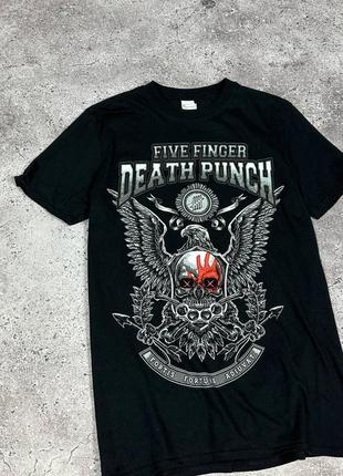 Five finger death punch офф мерч футболка рок rock ffdp metal hardcore punk метал хардкор панк4 фото