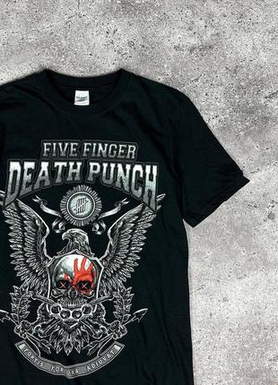 Five finger death punch офф мерч футболка рок rock ffdp metal hardcore punk метал хардкор панк2 фото