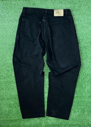 Джинси calvin klein jeans easy fit jean black2 фото