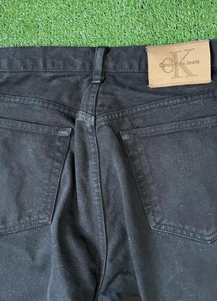 Джинси calvin klein jeans easy fit jean black5 фото